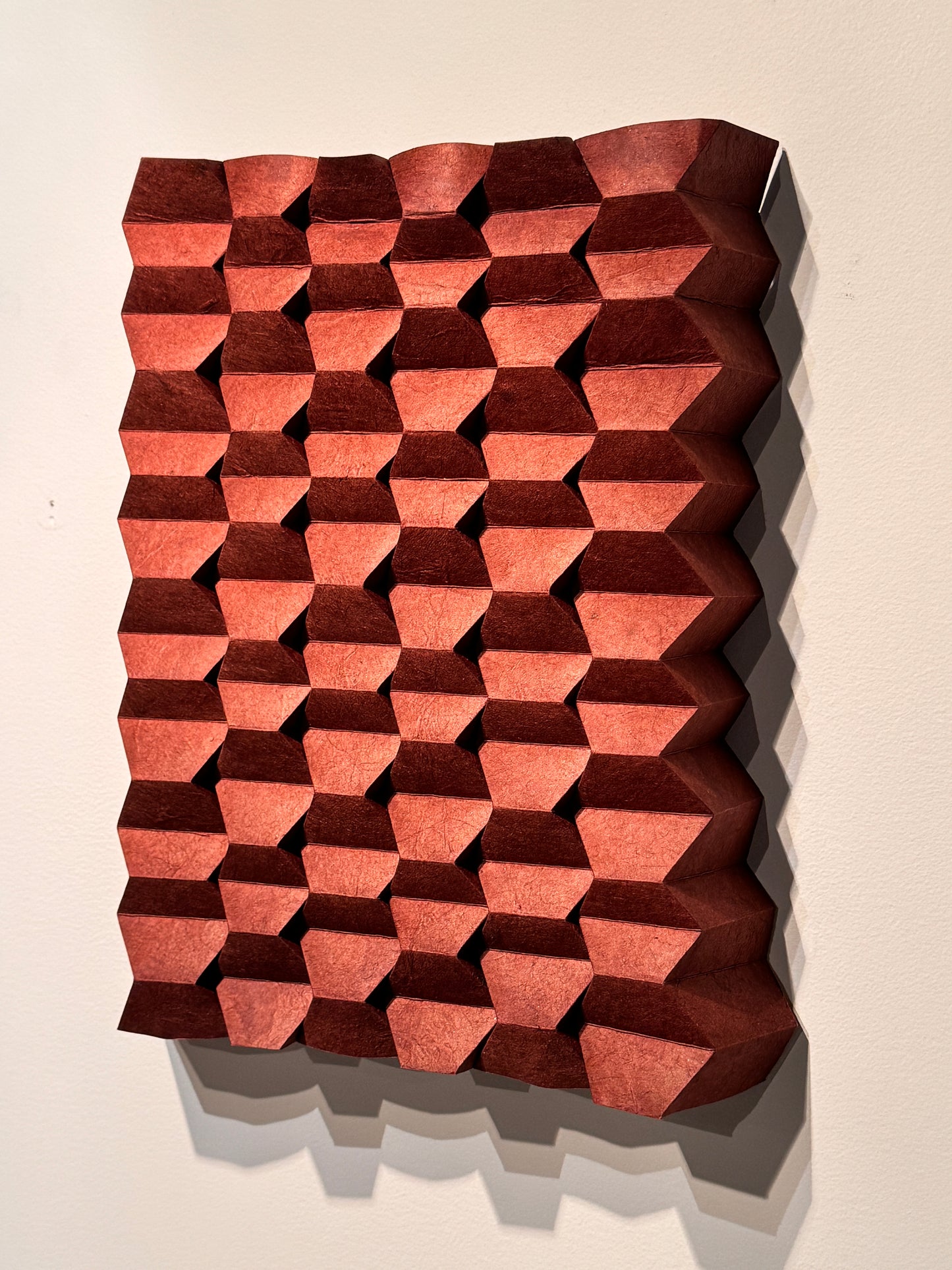 "I've Heard That Line Before" - Handmade Corrugation Sculpture