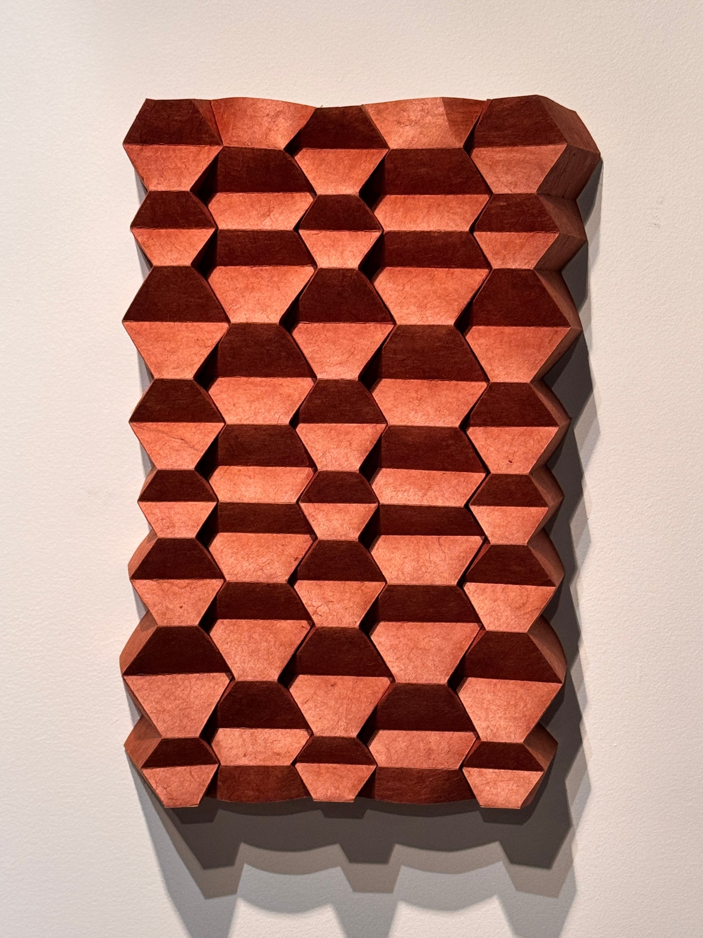 "Read Between the Lines" - Handmade Corrugation Sculpture