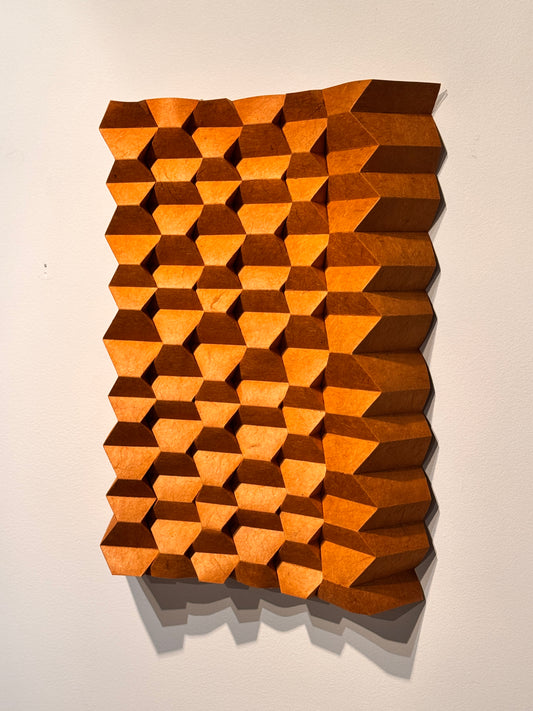 "Family Line" - Handmade Corrugation Sculpture