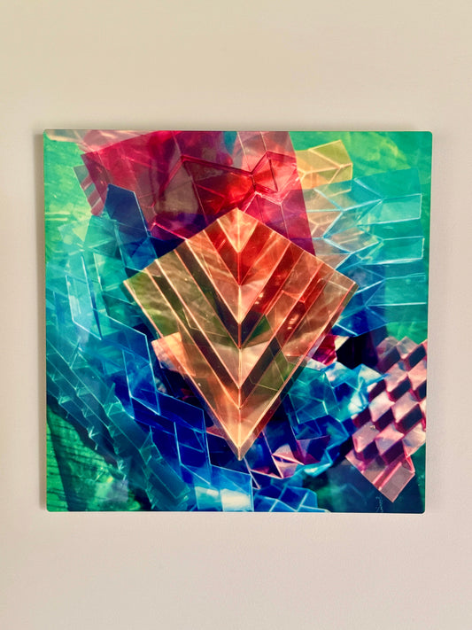 "Chevron" Metal Photo Print