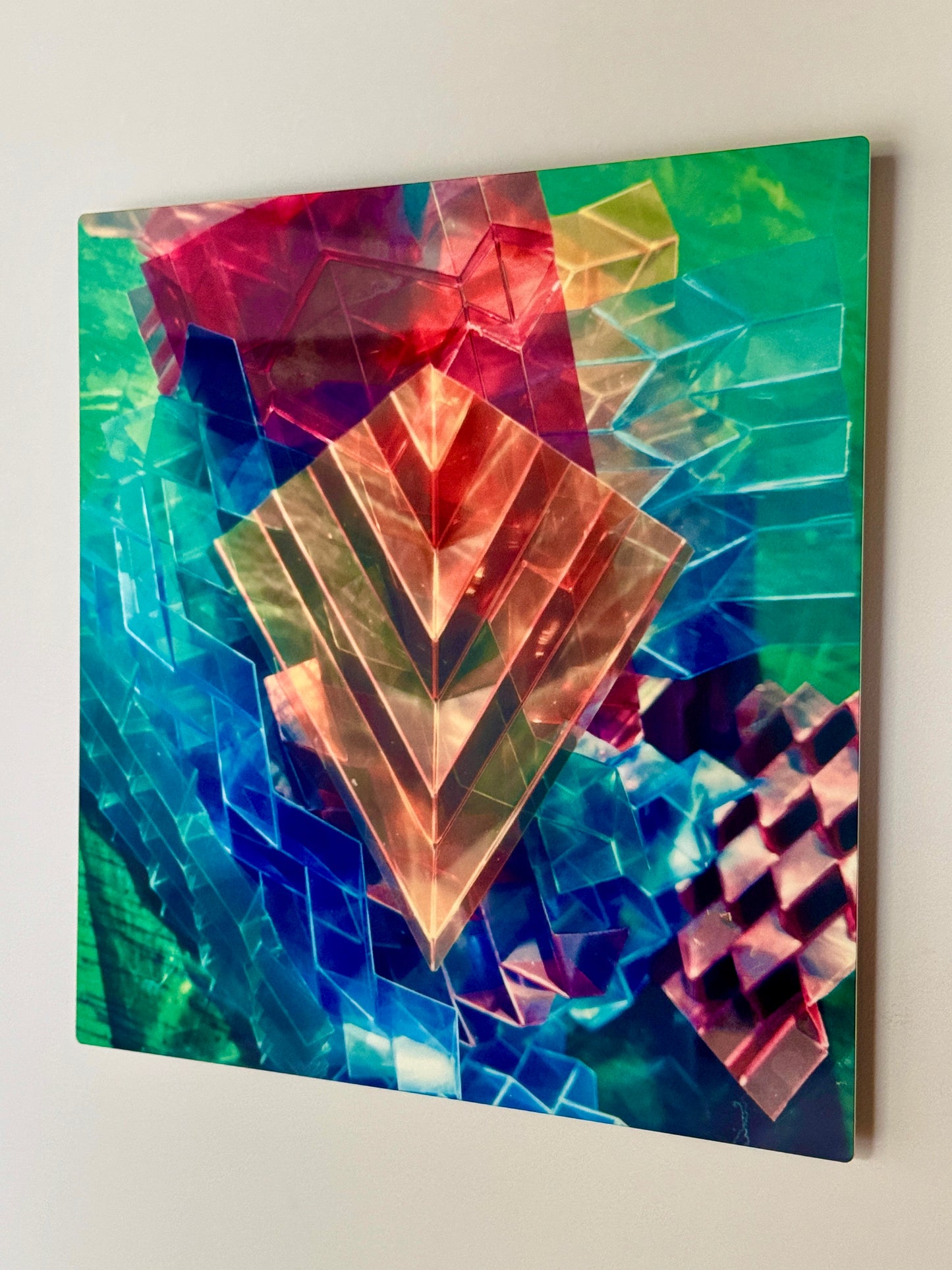"Chevron" Metal Photo Print